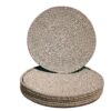Round Placemats Set of 6, Cotton Rope Woven Table Mats, Hot Pads for Kitchen, Non Slip Heat Resistant Place Mats, 13 Inches Braided Placemat for Farmhouse Decor and Kitchen Table Decor